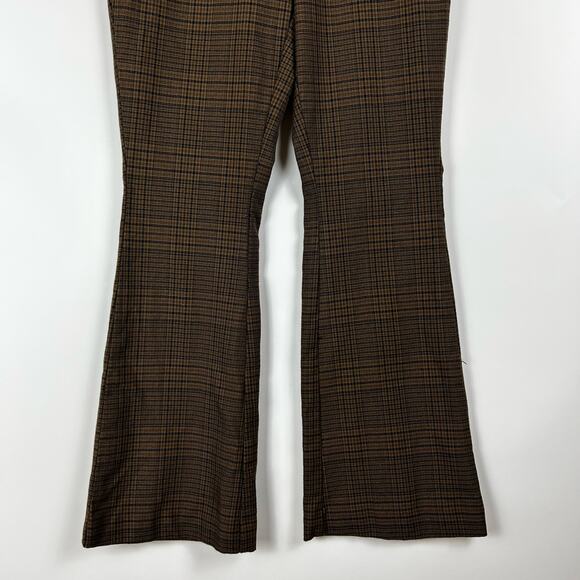 Urban Outfitters Jamie Flare Trouser Pant Mid Rise Dark Academia Womens Size 2 - Picture 5 of 11